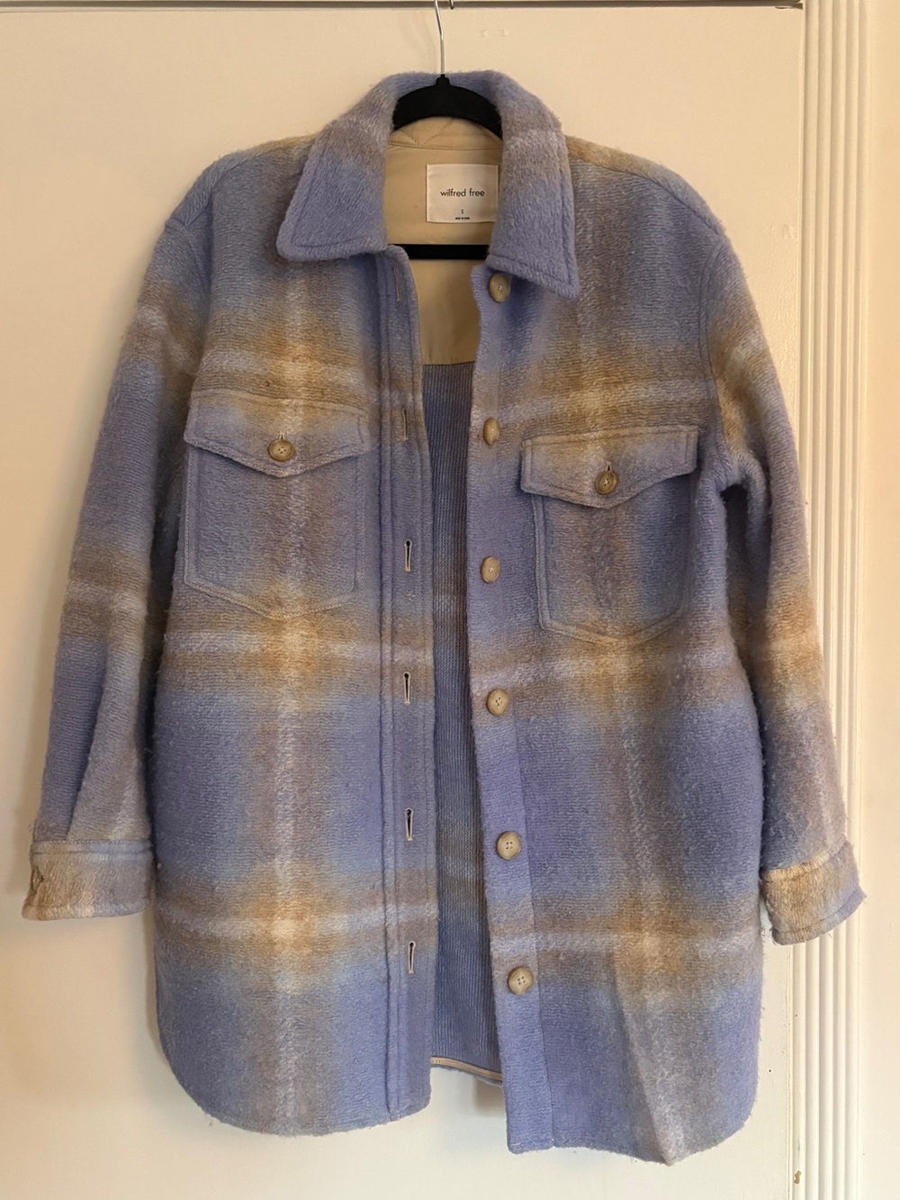 Aritizia Wool Button Up Jacket